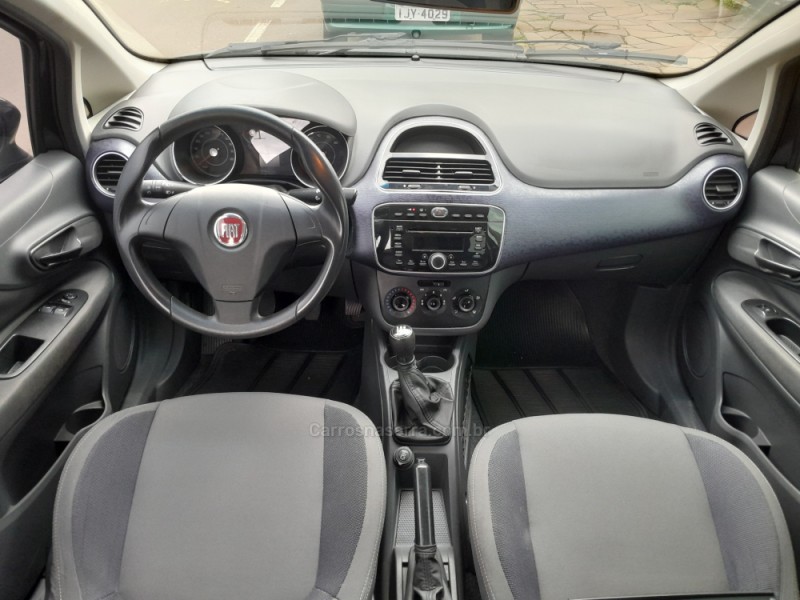 PUNTO 1.4 ATTRACTIVE 8V FLEX 4P MANUAL - 2013 - NOVA PRATA