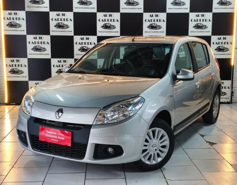 sandero 1.6 privilege 16v flex 4p automatico 2012 novo hamburgo