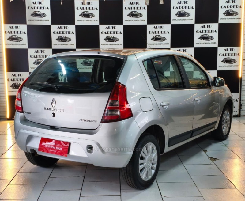 SANDERO 1.6 PRIVILÉGE 16V FLEX 4P AUTOMÁTICO - 2012 - NOVO HAMBURGO