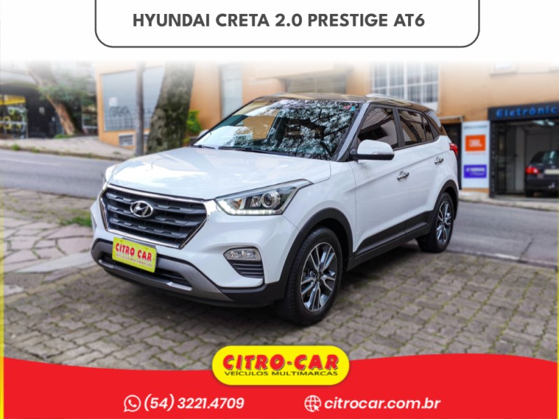CRETA 2.0 16V FLEX PRESTIGE AUTOMÁTICO - 2017 - CAXIAS DO SUL
