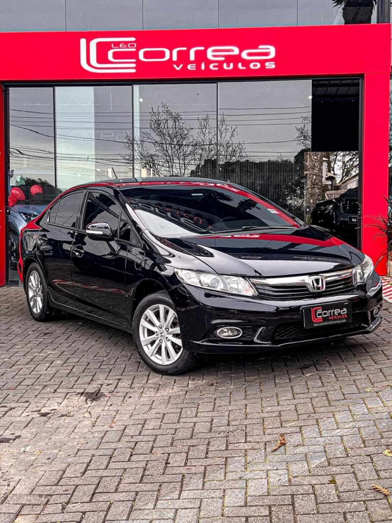 civic 1.8 lxl se 16v flex 4p automatico 2013 canela