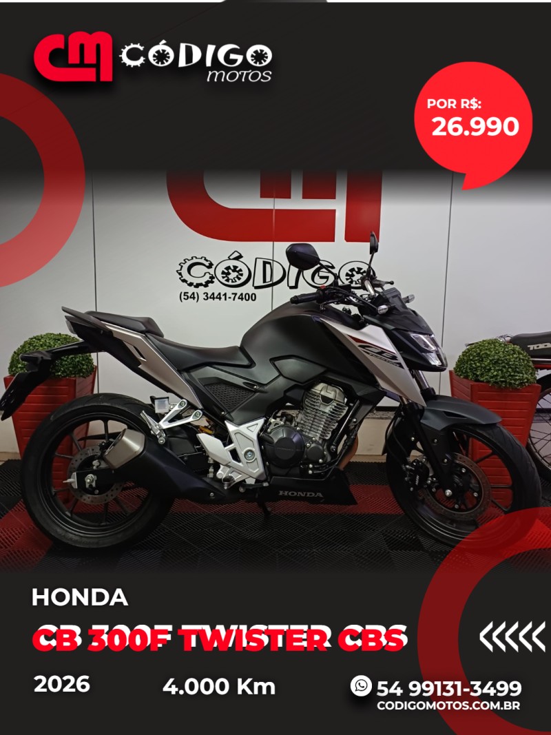 cb 300f twister cbs 2026 veranopolis