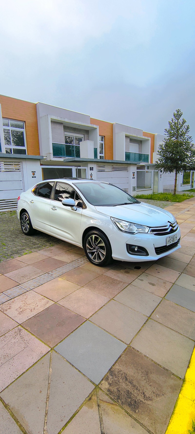 c4 lounge 1.6 exclusive 16v turbo flex 4p automatico 2018 farroupilha