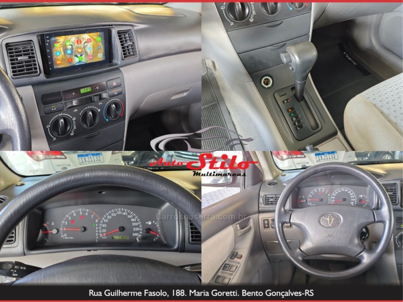 COROLLA 1.8 XEI 16V FLEX 4P AUTOMÁTICO - 2007 - BENTO GONçALVES