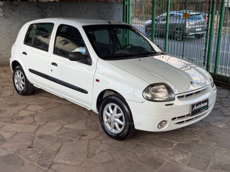 clio 1.0 rn 16v gasolina 4p manual 2002 caxias do sul