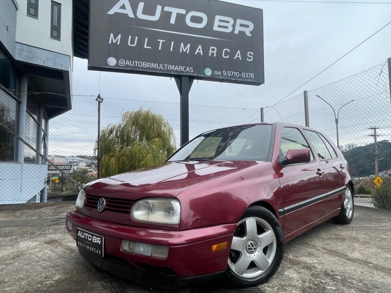 GOLF 2.0 MI GLX 8V GASOLINA 4P MANUAL - 1997 - CAXIAS DO SUL