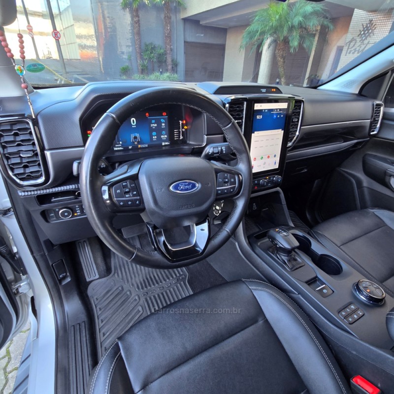 RANGER 3.0 V6 XLT CD TURBO 4X4 DIESEL 4P AUTOMÁTICO - 2024 - BENTO GONçALVES