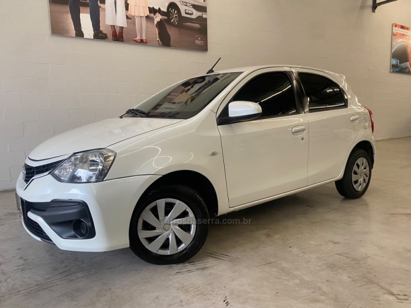 etios 1.5 xs 16v flex 4p automatico 2018 caxias do sul