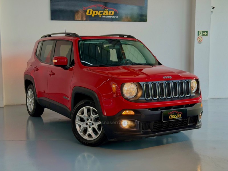 renegade 1.8 16v flex longitude 4p automatico 2017 novo hamburgo