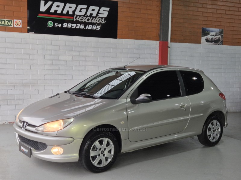 206 1.4 presence 8v flex 2p manual 2008 caxias do sul