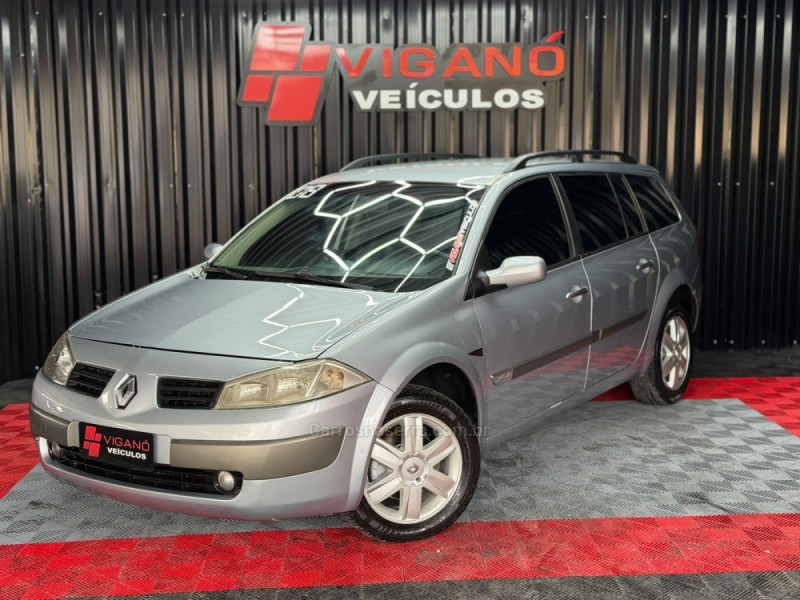 megane 1.6 dynamique grand tour 16v flex 4p manual 2008 caxias do sul