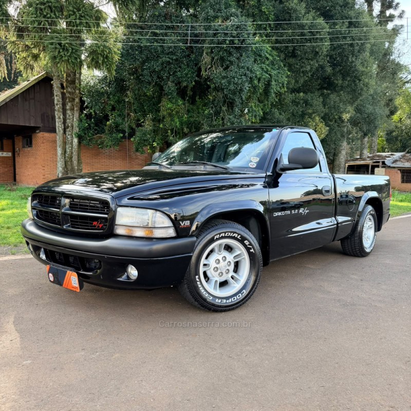 dakota 5.2 r t 4x2 cs v8 16v gasolina 2p automatico 2000 vacaria