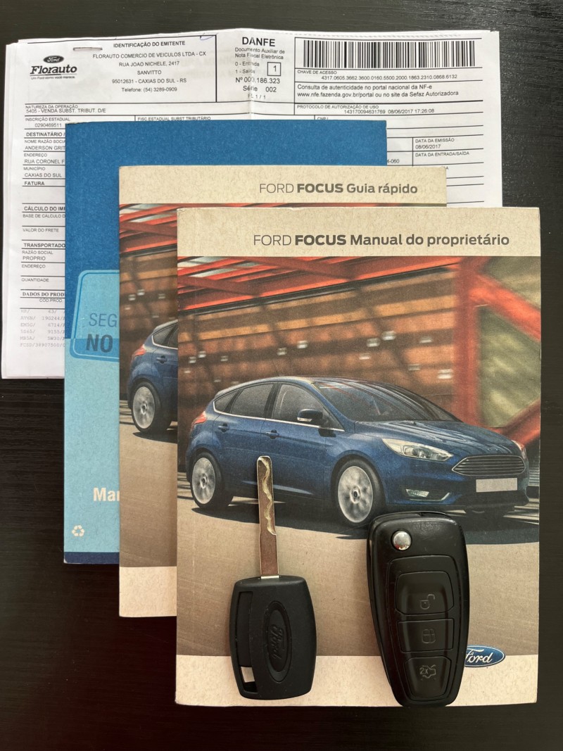 FOCUS 1.6 SE PLUS 16V FLEX 4P MANUAL - 2016 - CAXIAS DO SUL