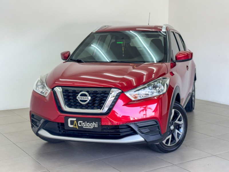 kicks 1.6 16v flex s xtronic 4p automatico 2019 carlos barbosa