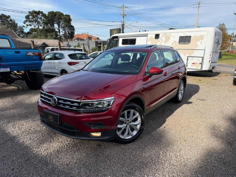 tiguan 1.4 allspace comfort 250 tsi flex 4p 2019 canela