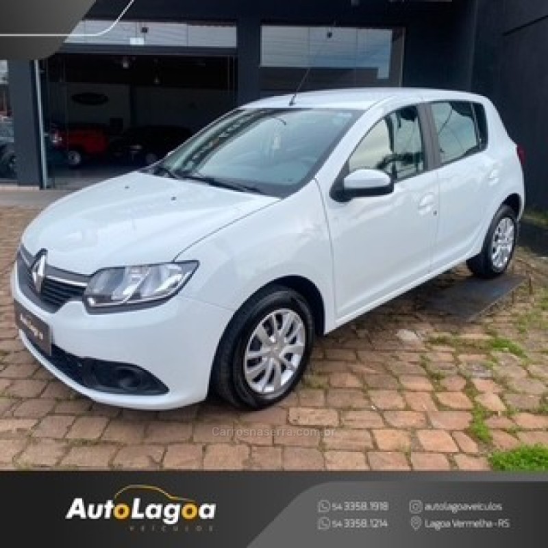 SANDERO 1.6 EXPRESSION 8V FLEX 4P MANUAL - 2015 - LAGOA VERMELHA