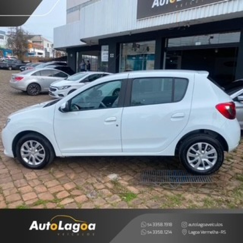 SANDERO 1.6 EXPRESSION 8V FLEX 4P MANUAL - 2015 - LAGOA VERMELHA