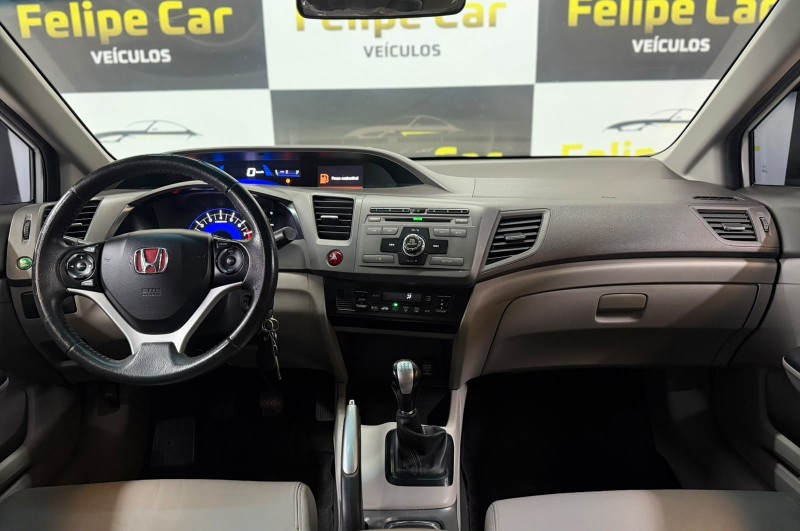 CIVIC 1.8 LXL 16V FLEX 4P MANUAL - 2012 - CAXIAS DO SUL