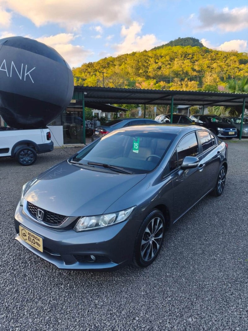 CIVIC 2.0 LXR 16V FLEX 4P AUTOMÁTICO - 2015 - PICADA CAFé