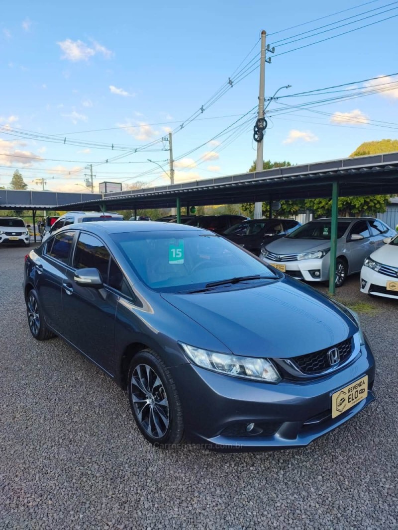 civic 2.0 lxr 16v flex 4p automatico 2015 picada cafe