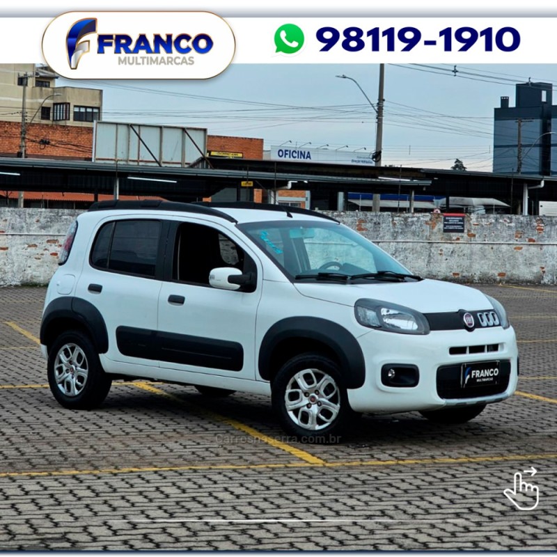UNO 1.4 WAY 8V FLEX 4P MANUAL - 2015 - VACARIA