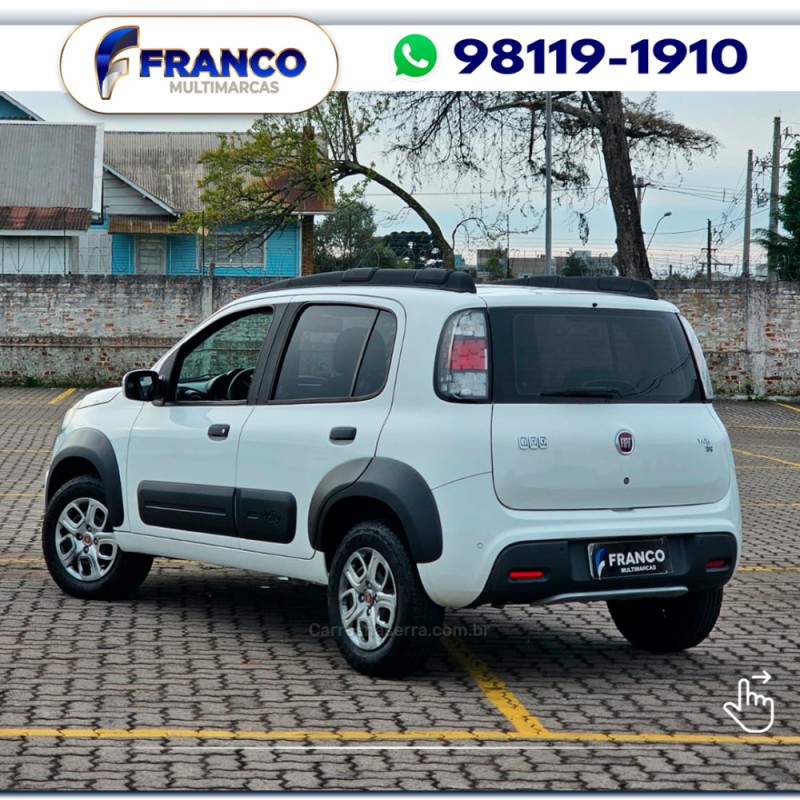 UNO 1.4 WAY 8V FLEX 4P MANUAL - 2015 - VACARIA