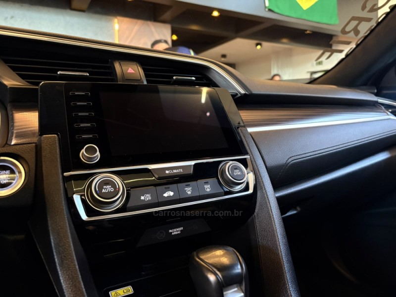 CIVIC 1.5 16V TOURING TURBO GASOLINA 4P AUTOMÁTICO - 2021 - CAMPO BOM