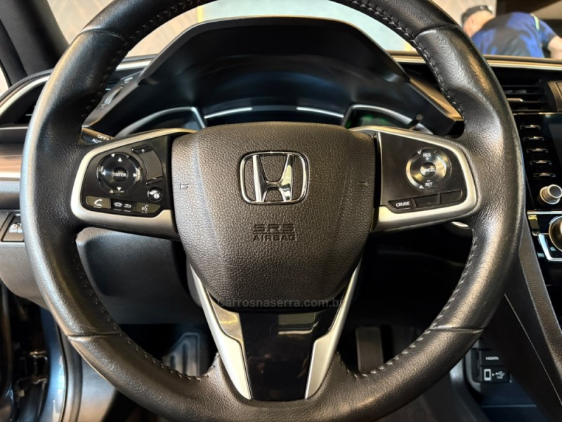 CIVIC 1.5 16V TOURING TURBO GASOLINA 4P AUTOMÁTICO - 2021 - CAMPO BOM