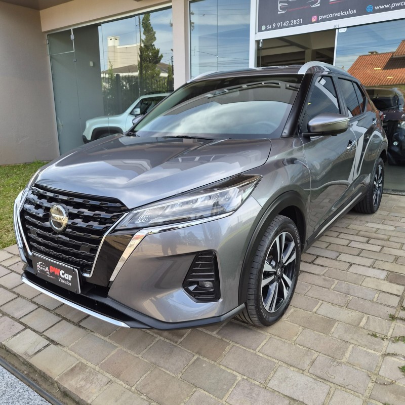 kicks 1.6 exclusive 16v flex 4p automatico 2021 bento goncalves