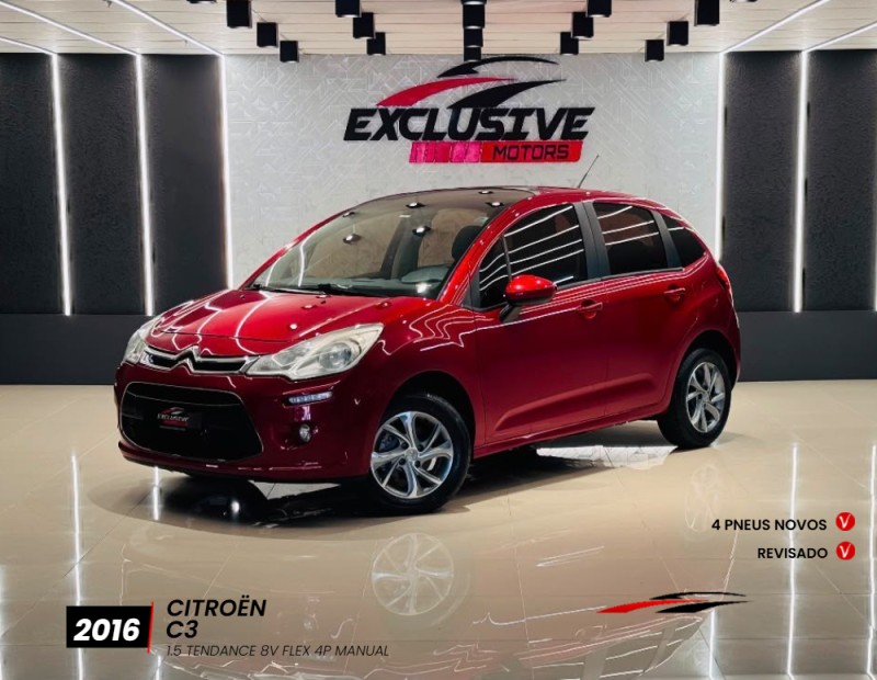 c3 1.5 tendance 8v flex 4p manual 2016 caxias do sul