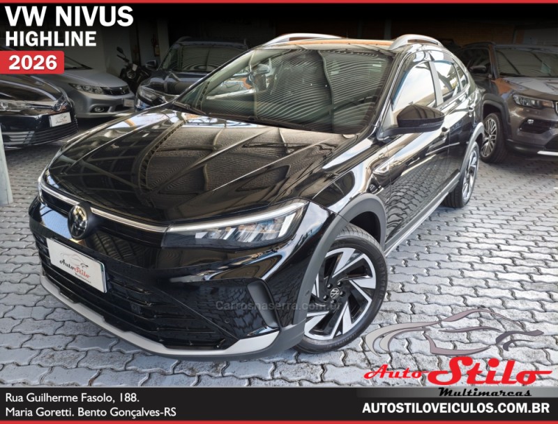 nivus 1.0 tsi highline flex 4p automatico 2026 bento goncalves
