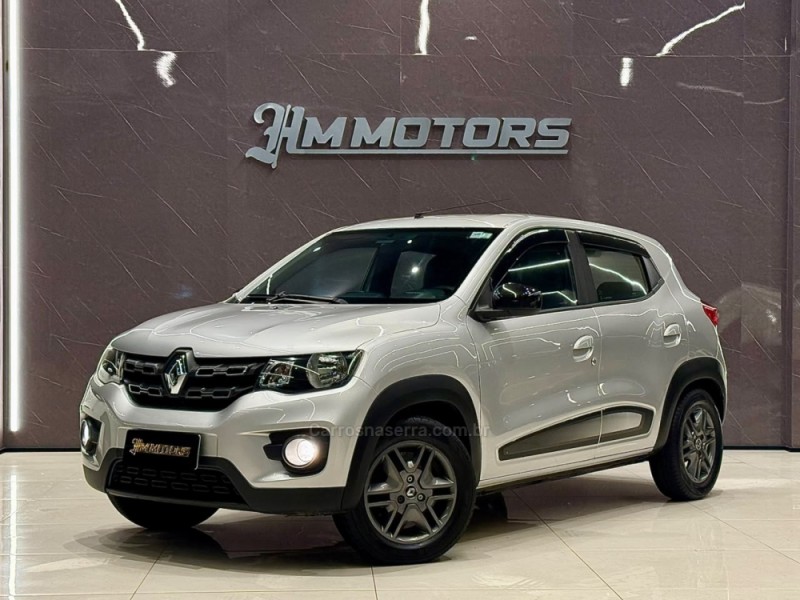 kwid 1.0 12v sce flex intense manual 2018 caxias do sul