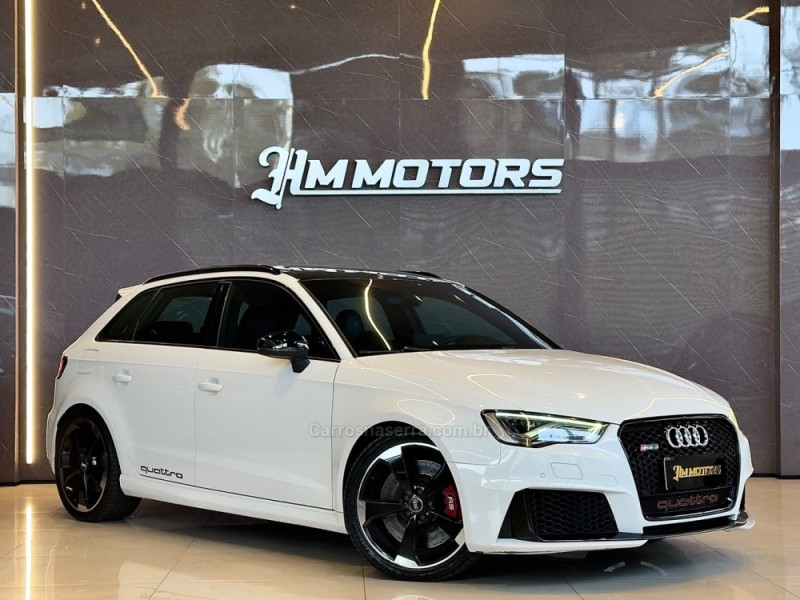 RS3 2.5 TFSI SPORTBACK QUATTRO GASOLINA 4P S-TRONIC - 2016 - CAXIAS DO SUL