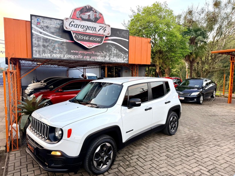 renegade 1.8 16v flex 4p automatico 2017 tres coroas