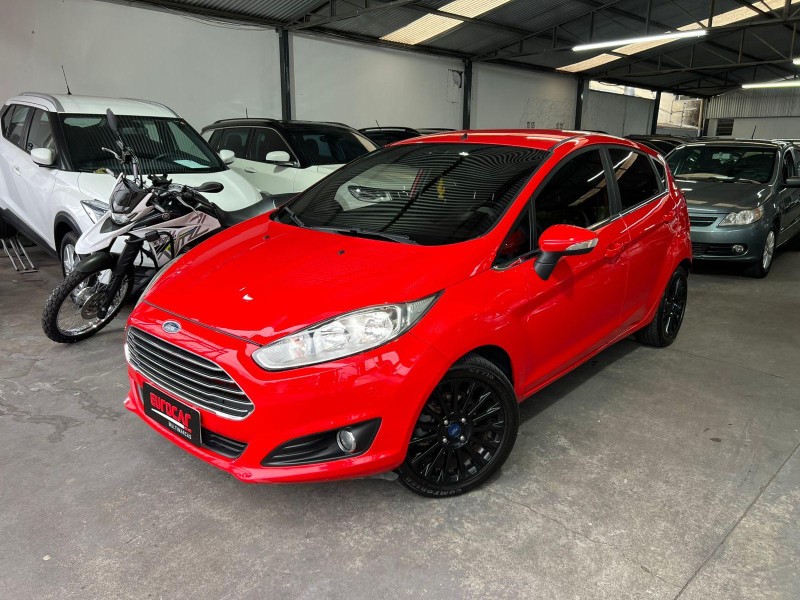fiesta 1.6 titanium hatch 16v flex 4p automatico 2014 caxias do sul