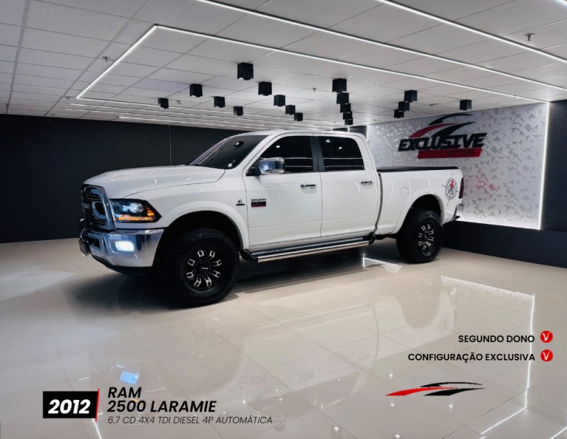 2500 laramie 6.7 cd 4x4 tdi diesel 4p automatica 2012 caxias do sul