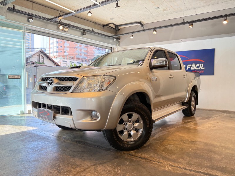 hilux 3.0 srv 4x4 cd 16v turbo intercooler diesel 4p automatico 2007 bento goncalves