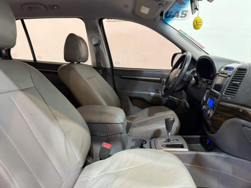SANTA FÉ 2.4 MPI 2WD 16V GASOLINA 4P AUTOMÁTICO - 2012 - ESTâNCIA VELHA