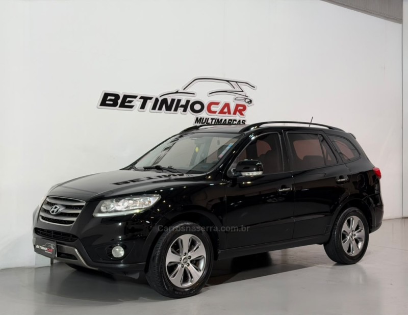 SANTA FÉ 2.4 MPI 2WD 16V GASOLINA 4P AUTOMÁTICO - 2012 - ESTâNCIA VELHA
