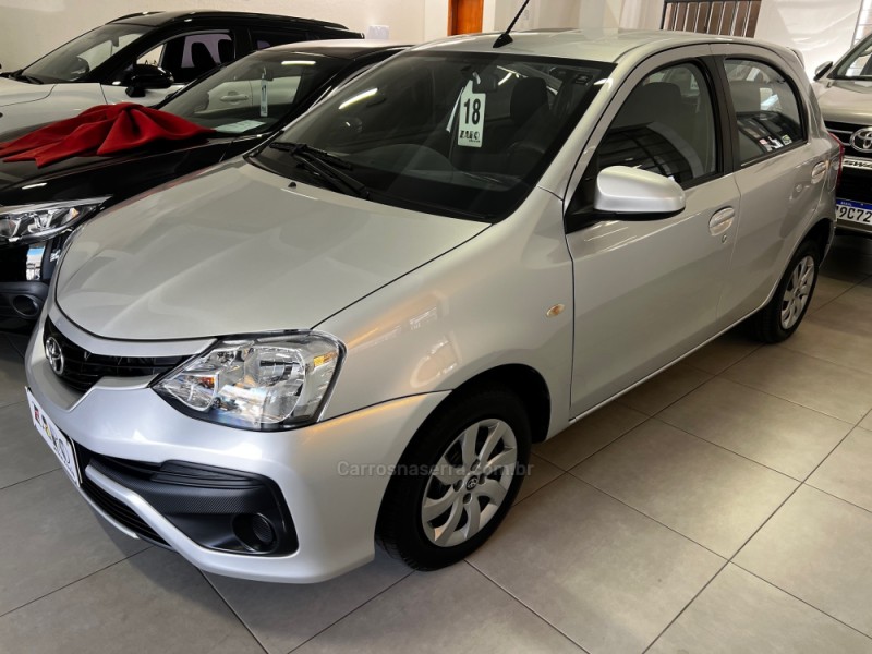 etios 1.5 xs 16v flex 4p automatico 2018 carlos barbosa