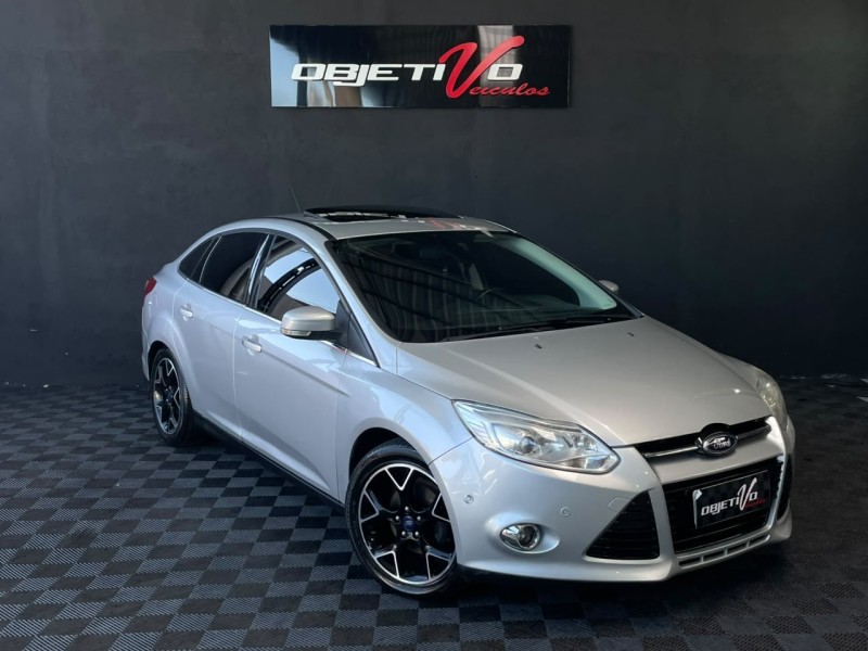 focus 2.0 titanium plus 16v flex 4p automatico 2015 caxias do sul