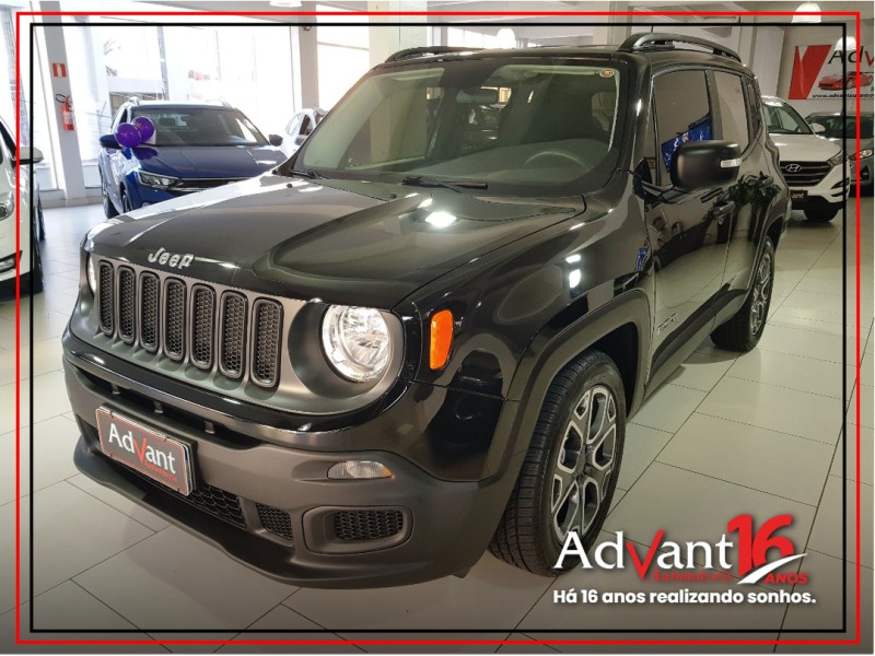 renegade 1.8 16v flex sport 4p automatico 2018 caxias do sul