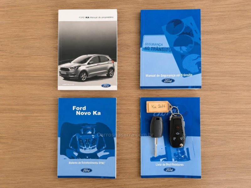 KA 1.5 SE 16V FLEX 4P MANUAL - 2016 - CAXIAS DO SUL