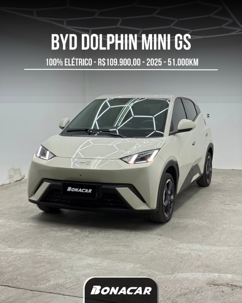 DOLPHIN MINI ELÉTRICO 4P AUTOMÁTICO