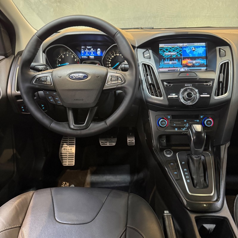 FOCUS 2.0 TITANIUM PLUS HATCH 16V FLEX 4P AUTO - 2016 - CAXIAS DO SUL
