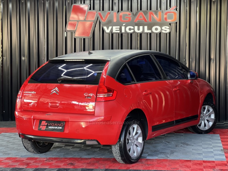 C4 1.6 GLX 16V FLEX 4P MANUAL - 2011 - CAXIAS DO SUL
