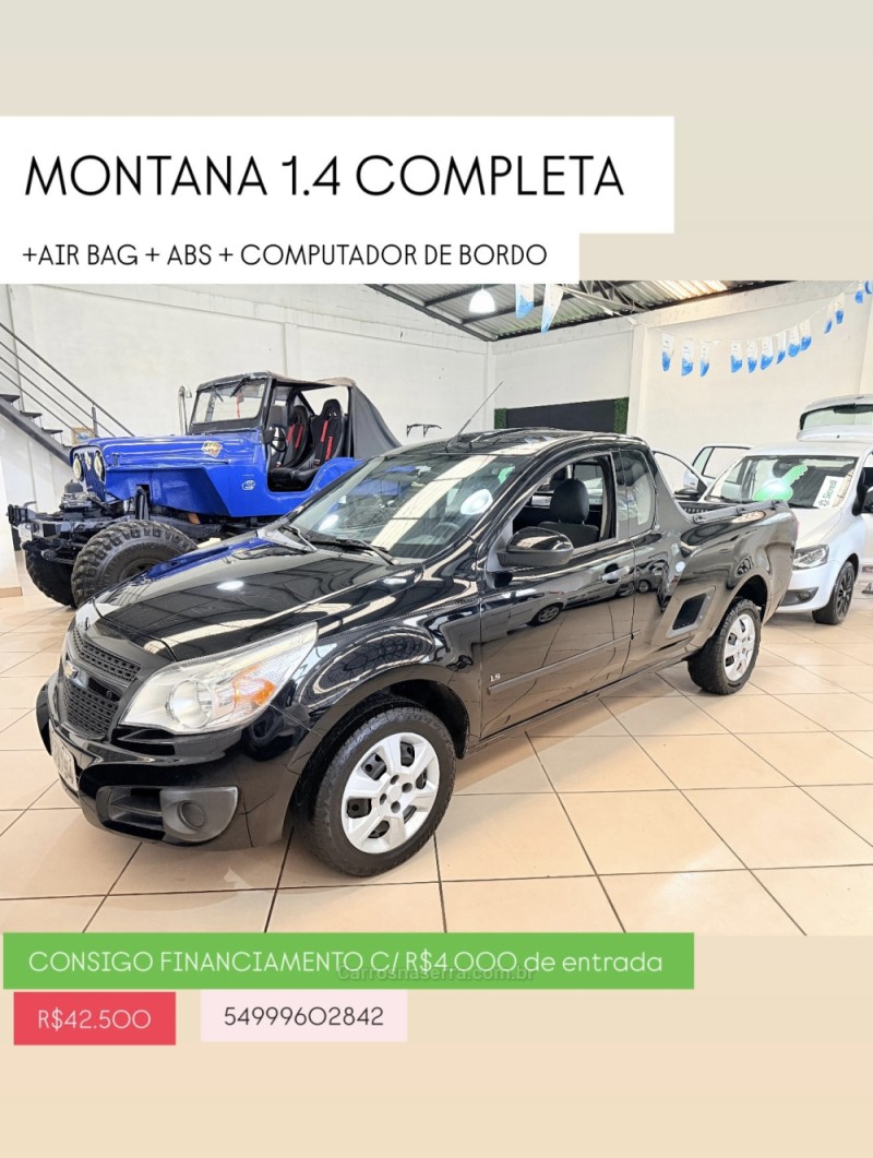 montana 1.4 mpfi ls cs 8v flex 2p manual 2012 nova prata
