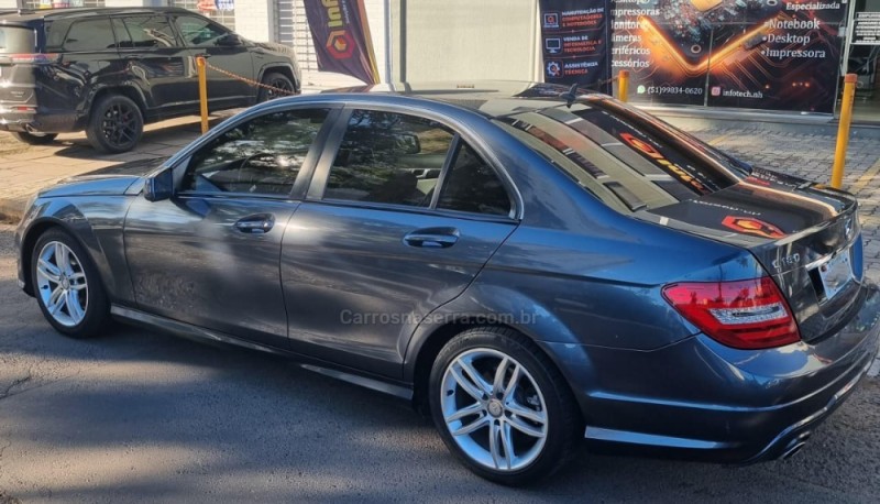 C 180 1.6 CGI SPORT 16V TURBO GASOLINA 4P AUTOMÁTICO - 2014 - NOVO HAMBURGO
