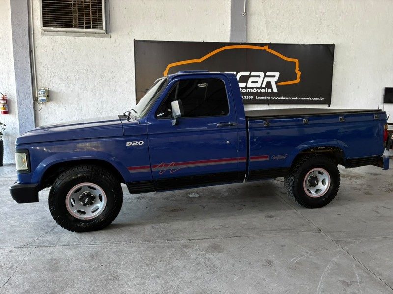 D20 4.0 CONQUEST CS 8V DIESEL 2P MANUAL - 1987 - BOM PRINCíPIO