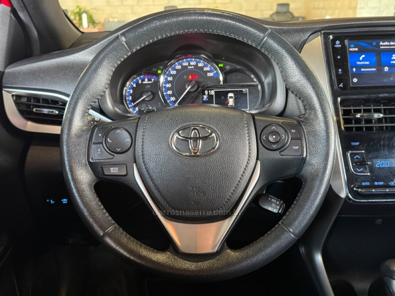 YARIS 1.5 XS 16V FLEX 4P AUTOMÁTICO - 2019 - DOIS IRMãOS